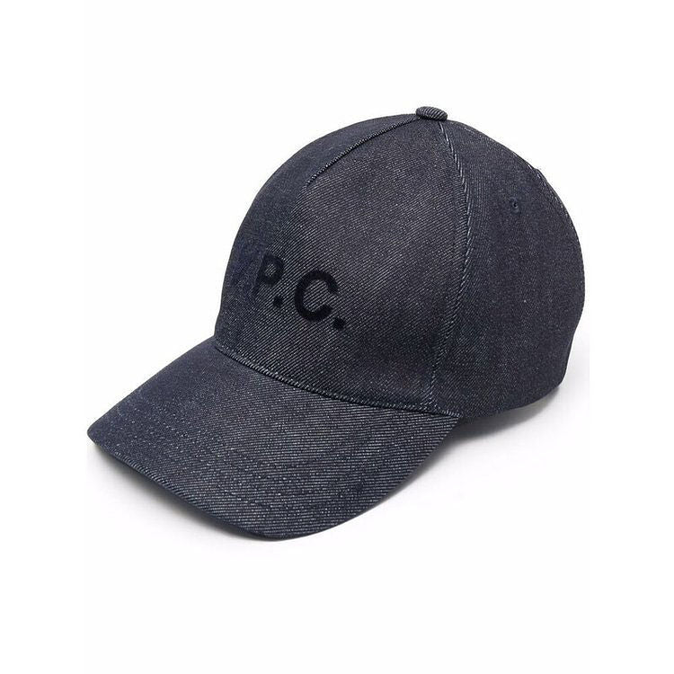 Navy Denim Cap