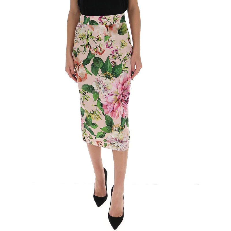 Pink Synthetic / Polyester Skirt