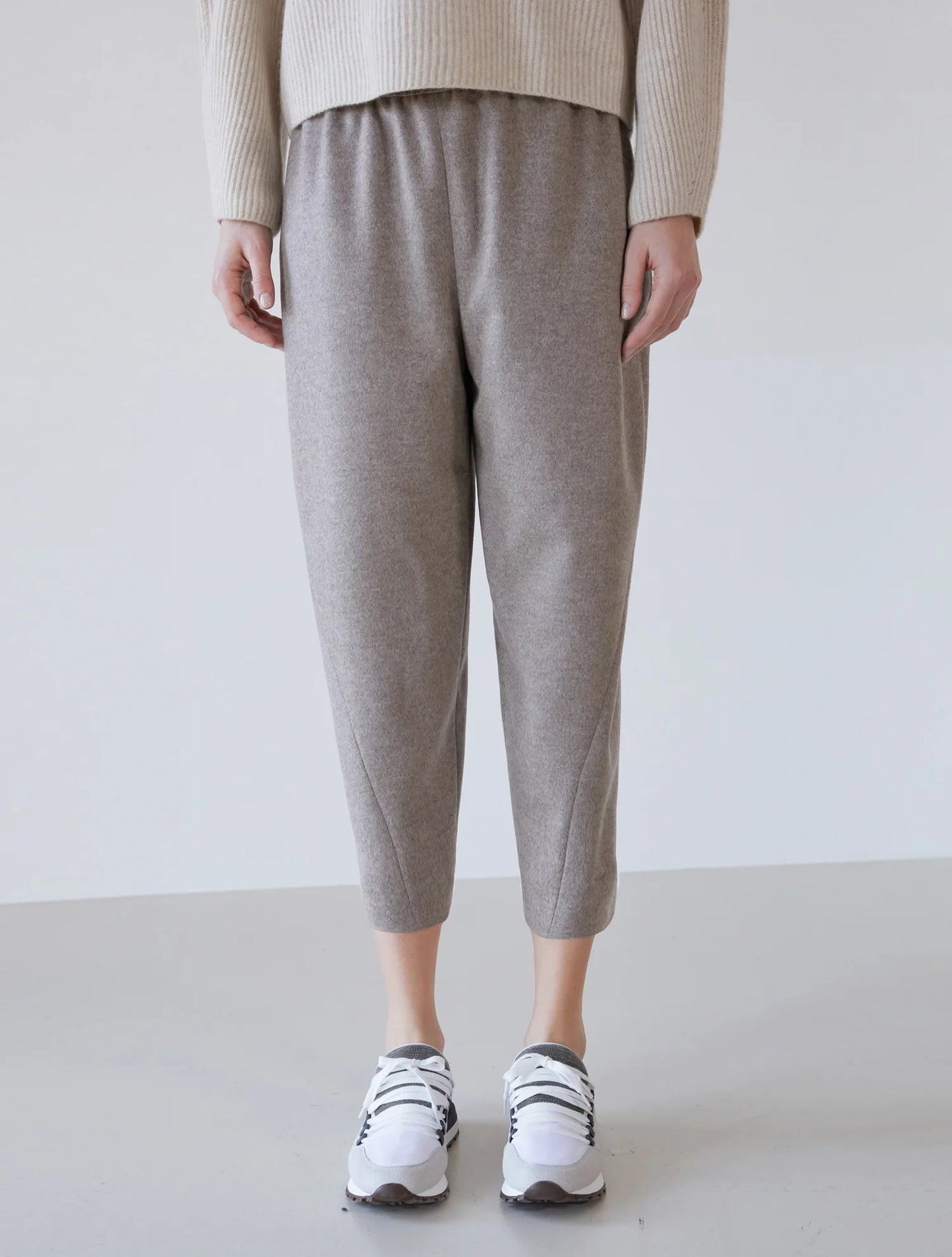 Grey Cotton Loose / Baggy Sweatpants