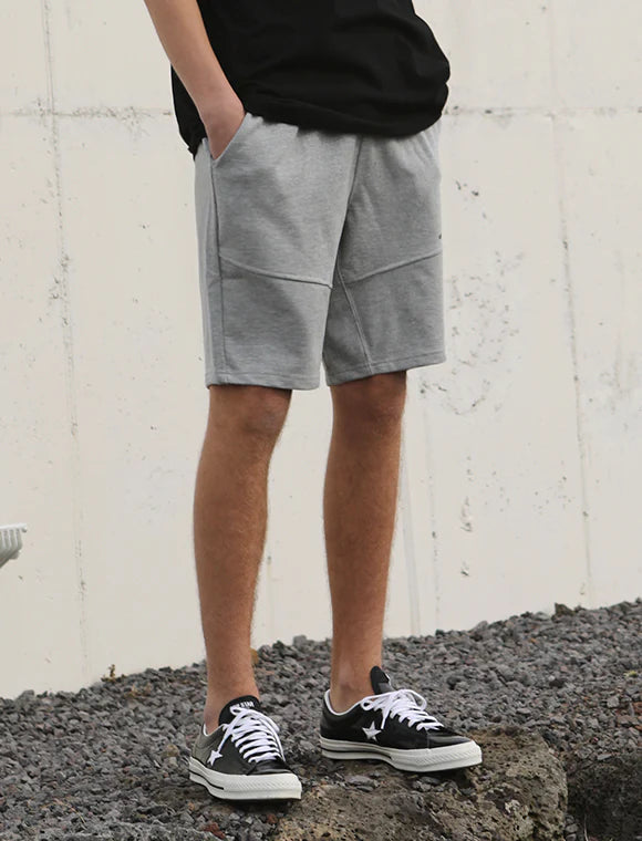 Grey Cotton Normal Sweatpants