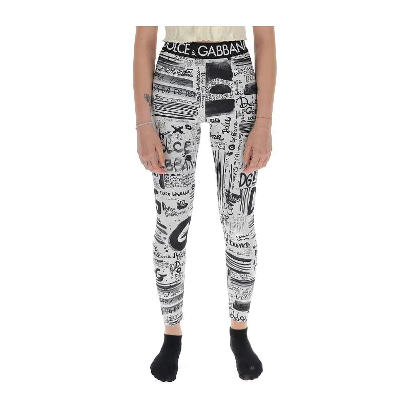 Grey Spandex Skinny Leggings