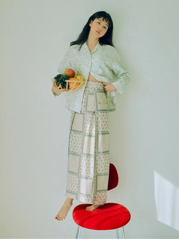 White Cotton Wide Wide Leg Pants