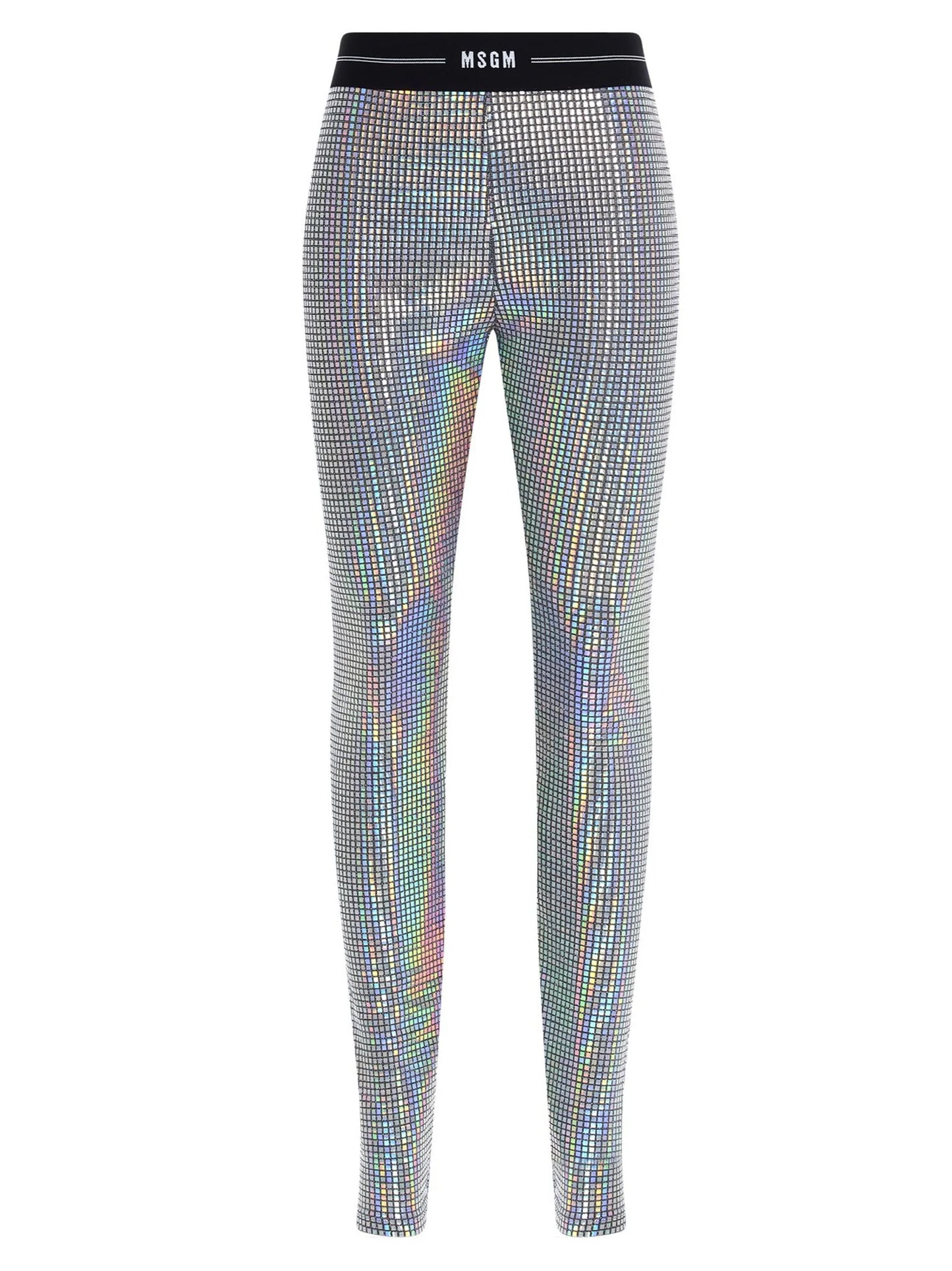 Grey Spandex Skinny Leggings