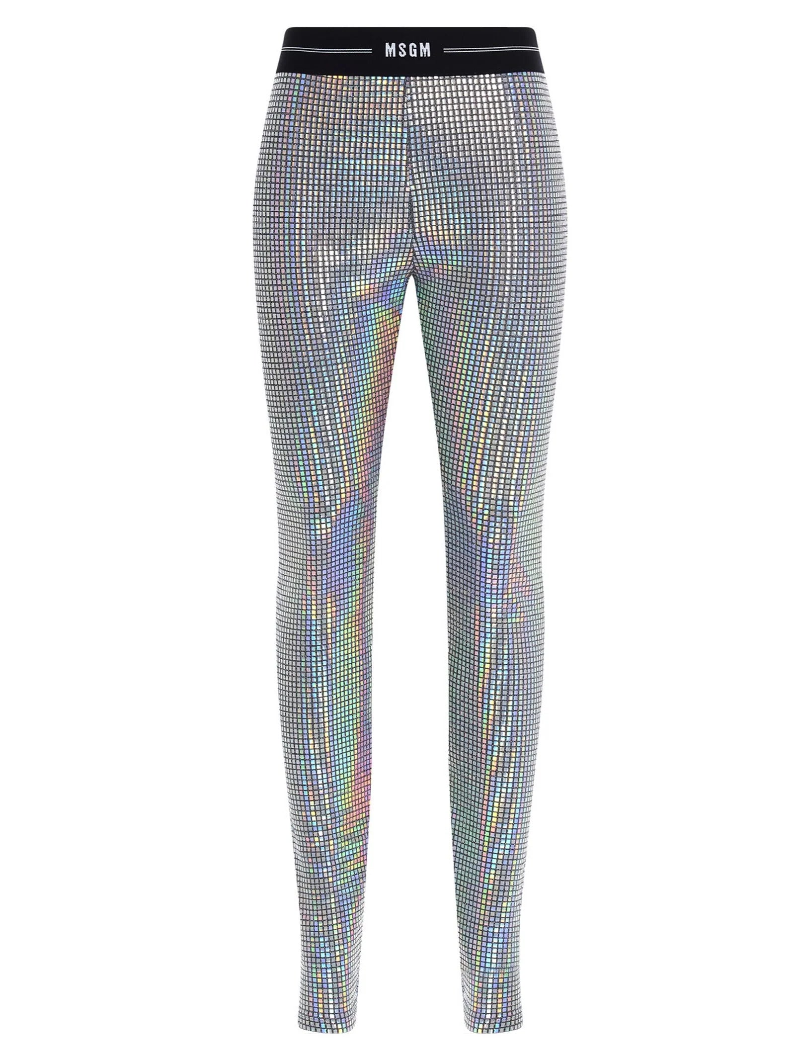 Grey Spandex Skinny Leggings