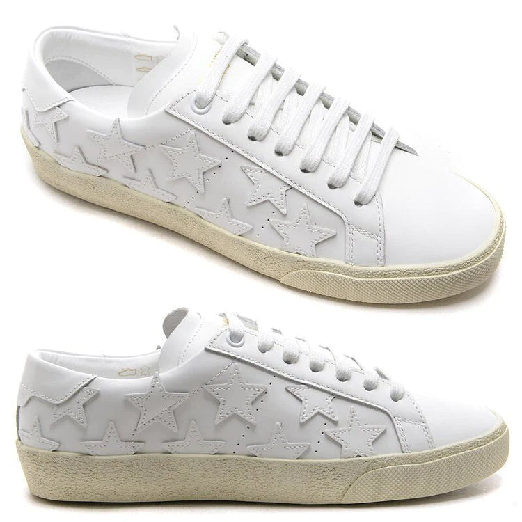 White Leather Sneakers