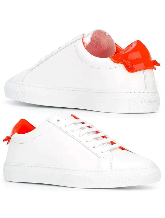 White Leather Sneakers