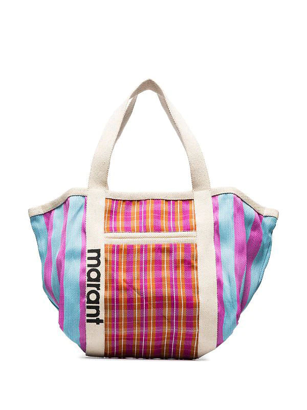 Pink Canvas Tote Bag