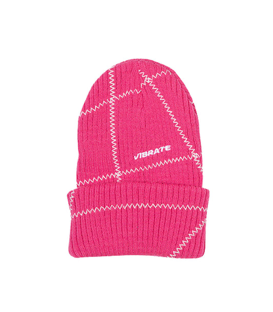 Pink Knit Beanie