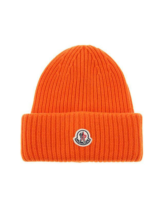 Orange Knit Beanie