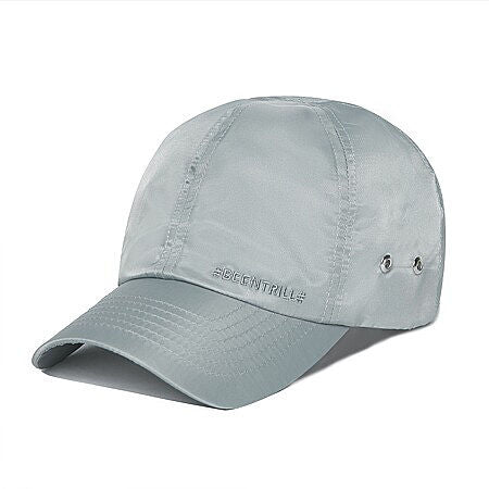 Silver Nylon Cap
