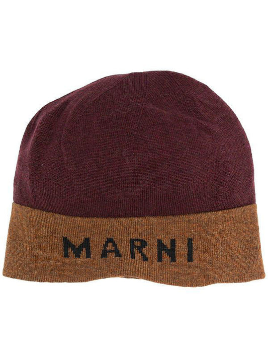 Wine Knit Beanie