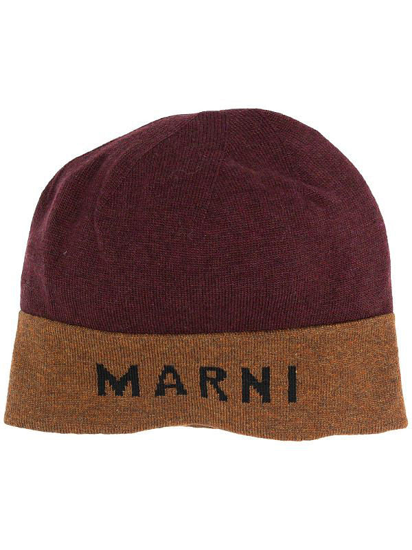 Wine Knit Beanie