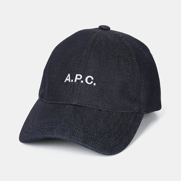 Navy Denim Cap