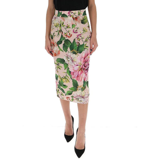 Pink Synthetic / Polyester Skirt