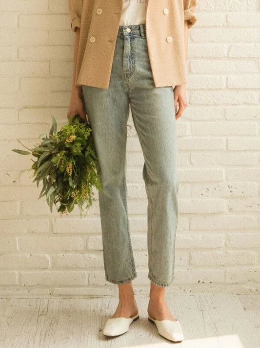 Skyblue Denim Normal Jeans
