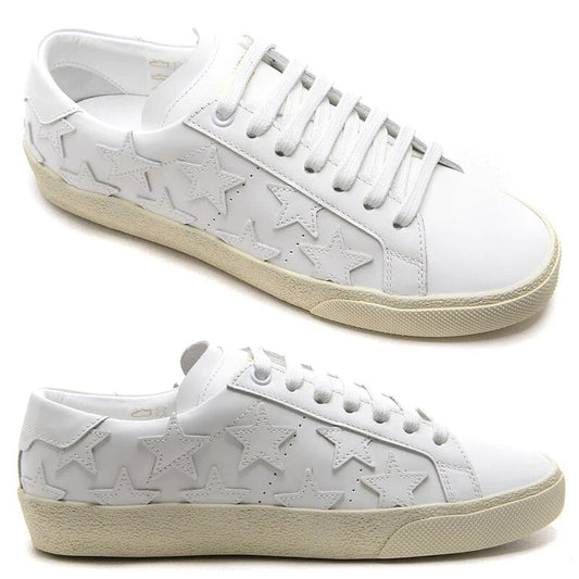 White Leather Sneakers