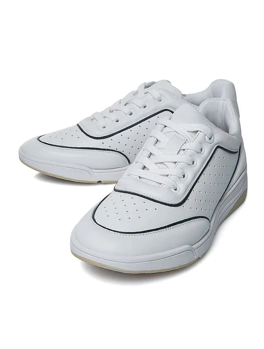 White Leather Sneakers