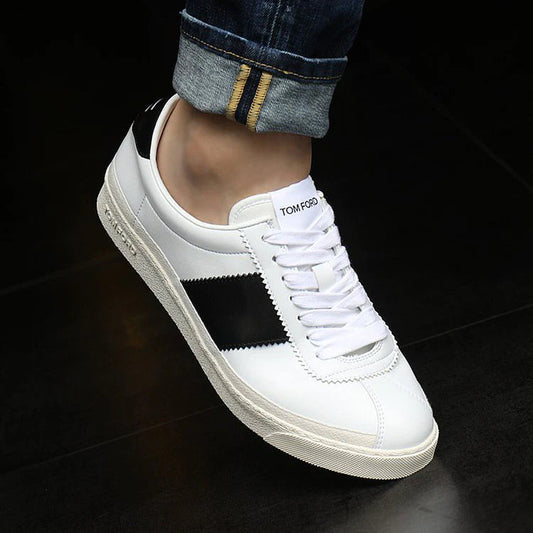 White Leather Sneakers