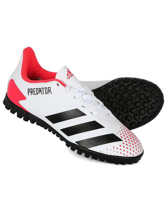 White Rubber Soccer Shoes